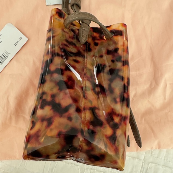 Nanushka Mini Bucket Crossbody Bag, Tortoise - Picture 4 of 7